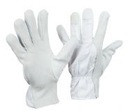 Nappaleder Handschuh mit Köperrücken