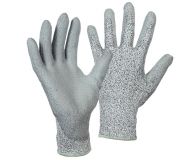 Solidstar Feinstrick Handschuh mit PU-Beschichtung grau