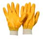 Soleco Nitril Handschuh gelb vollbeschichtet