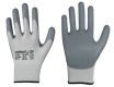 LeiKaTech Nylon Feinstrick Handschuh mit Nitril Schaum Besch. gr
