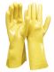 Nitril gelb Handschuh vollbeschichtet